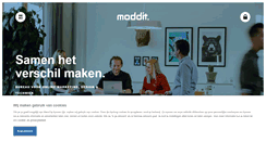 Desktop Screenshot of moddit.nl
