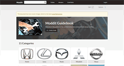 Desktop Screenshot of moddit.com