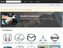 Tablet Screenshot of moddit.com